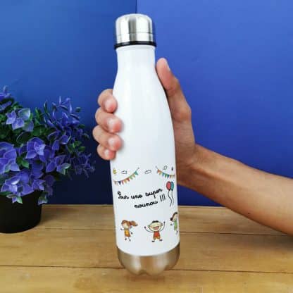 Bouteille de transport isotherme - Pour une super nounou - Cadeau nounou – Image 8