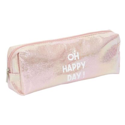 Grande trousse rose holographique  - OH HAPPY DAY!