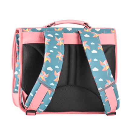 Cartable Fille 38 cm Rétro avec moulin à vent - Cameleon - Green Windmill - CP, CE1 et CE2 – Image 5