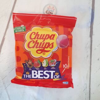 Chupa Chups - Sachet Best of de 10 sucettes - 120 grammes