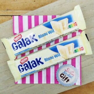 Galak- Barre chocolat blanc x2