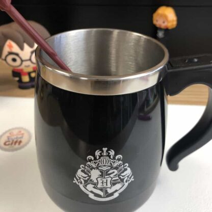 Harry Potter - Mug magique baguette mélangeuse automatique