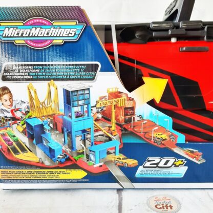 Micro Machines - Super Van city dépliant ( Fourgonnette )