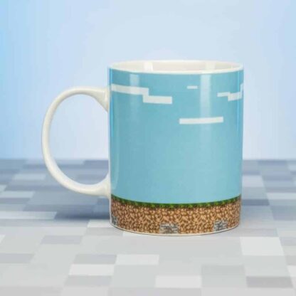 Minecraft - Mug à personnaliser autocollant - construit ton niveau