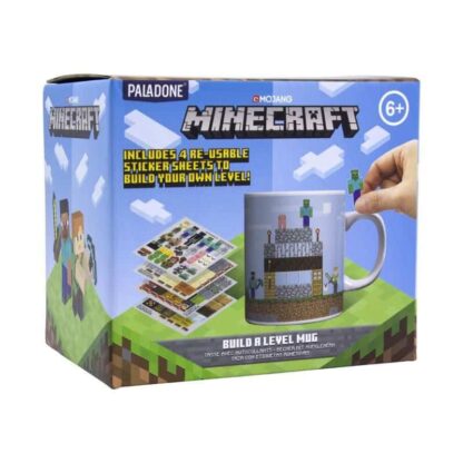 Minecraft - Mug à personnaliser autocollant - Build a level