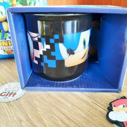Sonic - Mug Pixel,Tails et Amy Rose