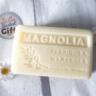 Savon de Marseille Bio - Parfum magnolia (125 g)