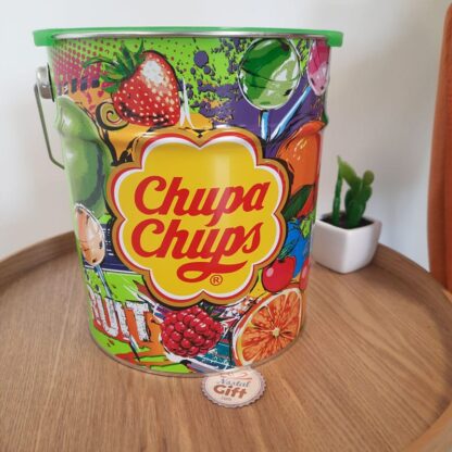 Chupa Chups - Tubo - Pot métal Fruits de 150 sucettes