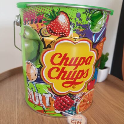 Chupa Chups - Tubo - Pot métal Fruits de 150 sucettes