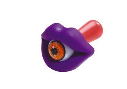 Bpop Terror - Sucette d'Halloween bouche en forme d'oeil violette (15g)