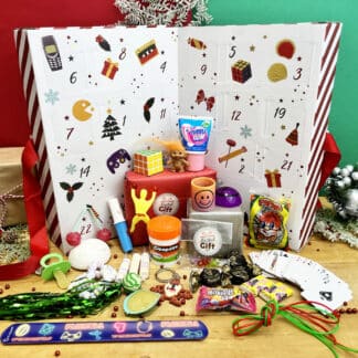 Calendrier de l'avent - Bonbons et Jouets des années 90