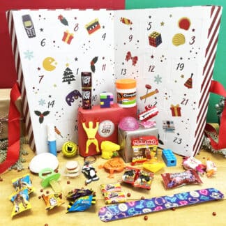 Calendrier de l'avent - Bonbons et Jouets des années 90