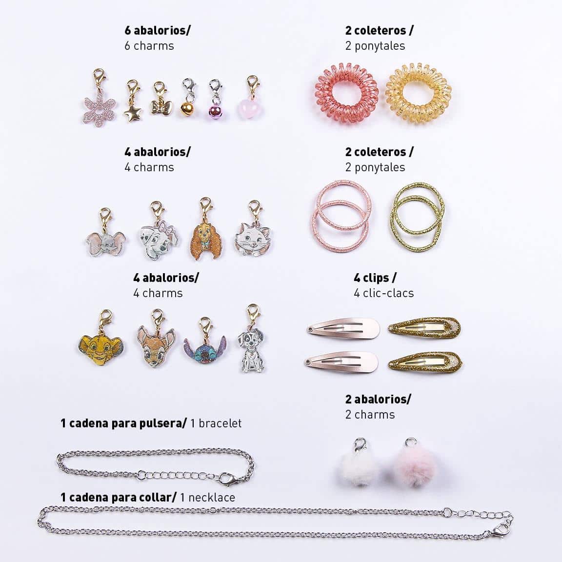 Anime Disney Lilo & Stitch alliage charme accessoires Noël calendrier de  l'Avent Bracelet collier bijou bricolage bijoux compte à rebours  calendrier-w3