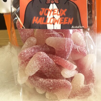 Sachet bonbons Halloween - 30 dents de vampires qui piquent