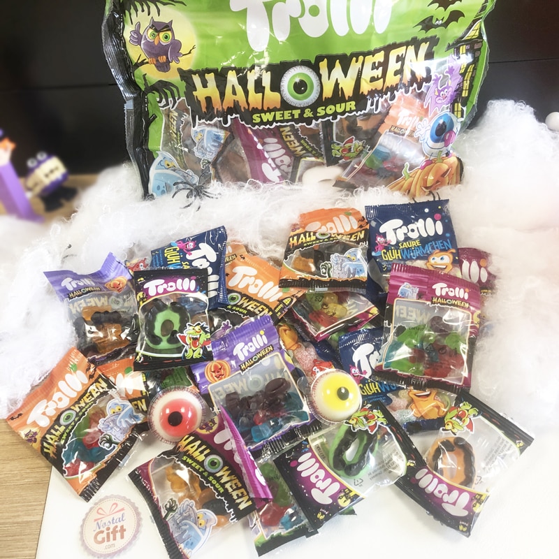 Paquet de mini sachets de bonbons d'Halloween (360g)