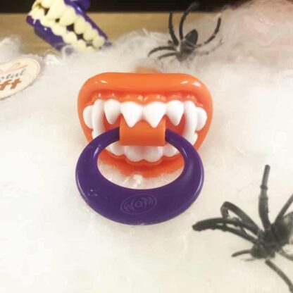 Bpop Terror Mix - Sucette d'Halloween en dents de vampires orange (15g)