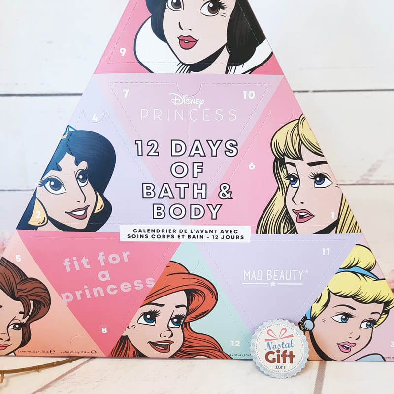 Disney Princesses - Calendrier de l'avent 12 Jours - Soins bain et