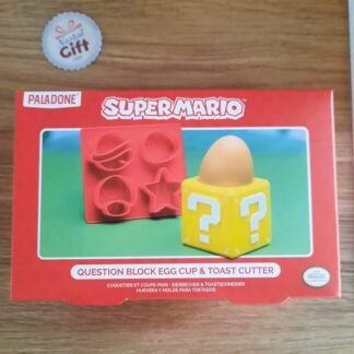 Super Mario - Kit coquetier Question Block avec coupe-pain