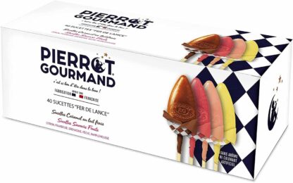 Buste Pierrot Gourmand - 40 sucettes assorties