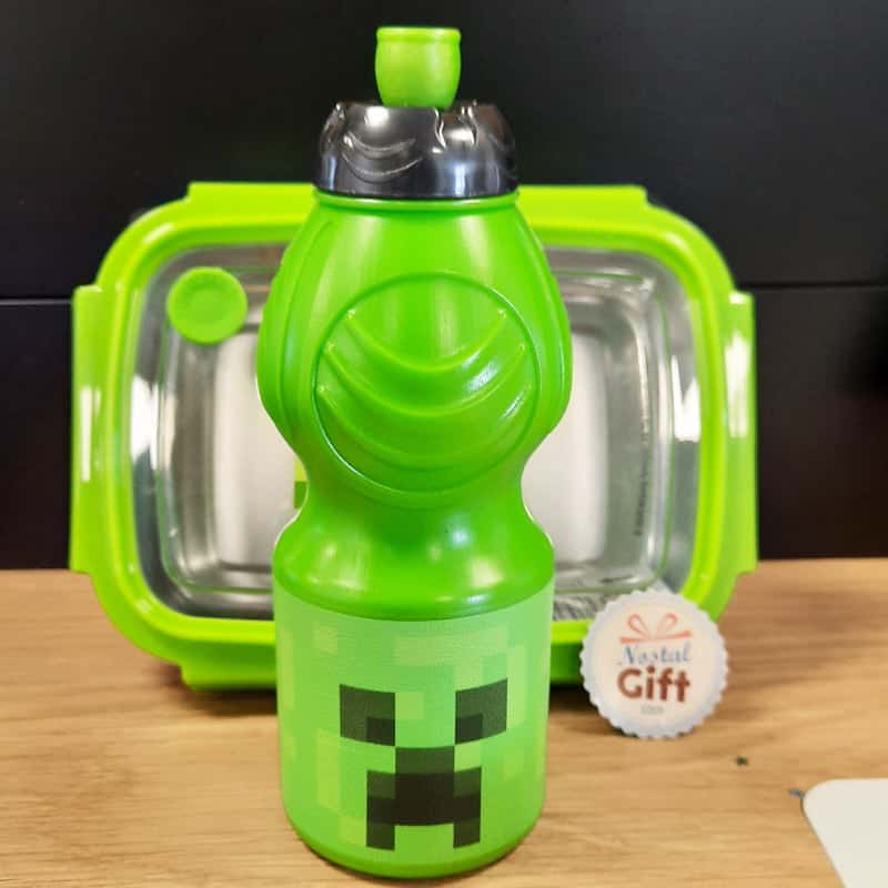 Minecraft, bouteille d'eau verte Creeper 400ml - Cdiscount Sport