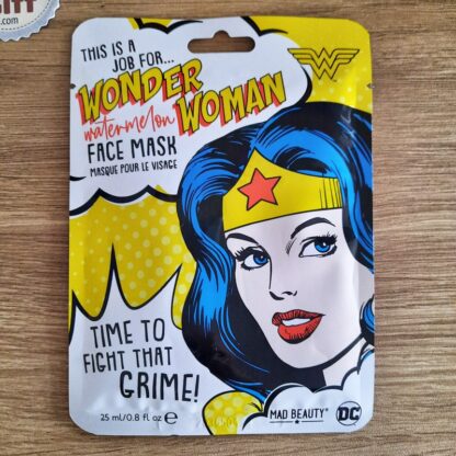 Masque de beauté en tissu pour le visage - Wonder Woman (DC Comics)