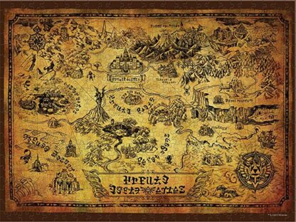 The Legend of Zelda - Puzzle 500 pièces - Hyrule