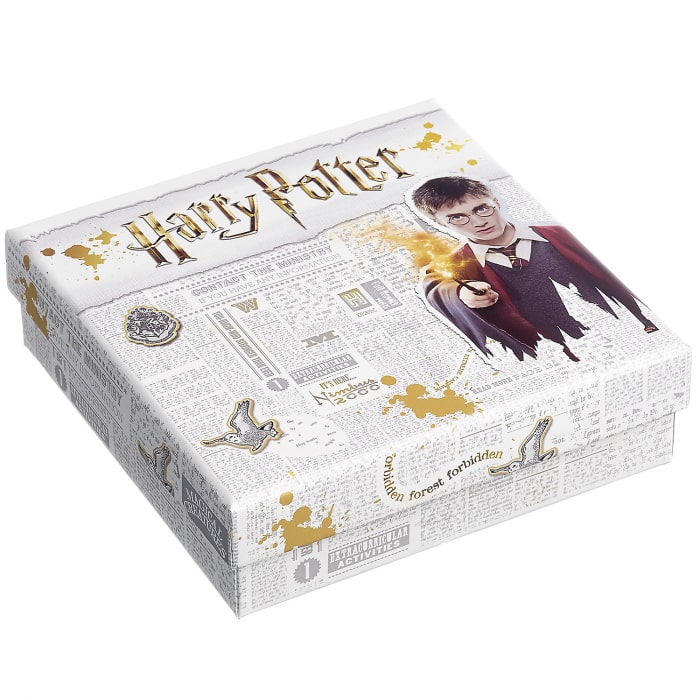 HARRY POTTER - VIF D'OR - GRAND PIN'S PLAQUÉ OR 24K