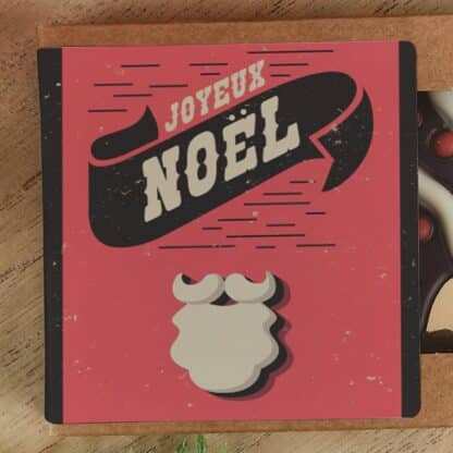 Sapin de Noël en chocolat noir x3 - "Joyeux Noël" – Image 4