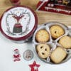 Boîte en métal - Biscuit de Noël