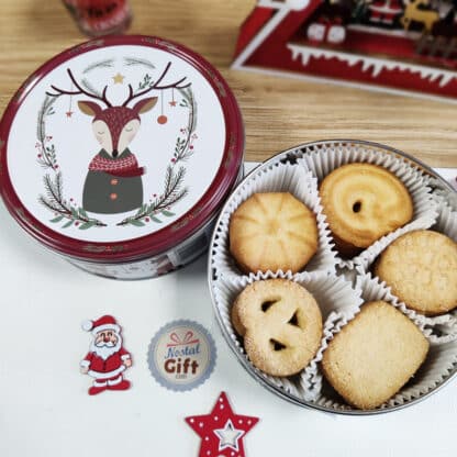 Boîte en métal - Biscuit de Noël