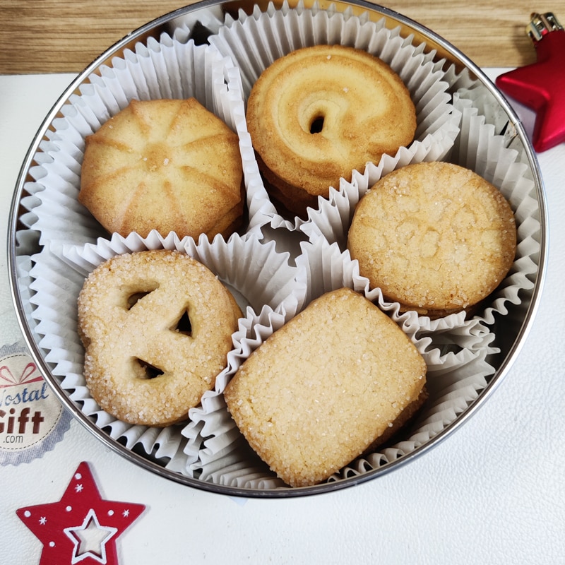 Boîte en métal - Biscuit de Noël 