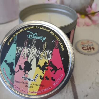 Disney - Bougie avec couvercle Raiponce - Parfum Floral Ensoleillé - Edition limitée