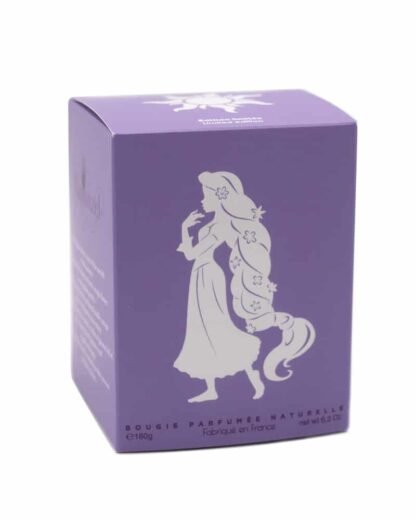 Disney - Bougie avec couvercle Raiponce - Parfum Floral Ensoleillé - Edition limitée