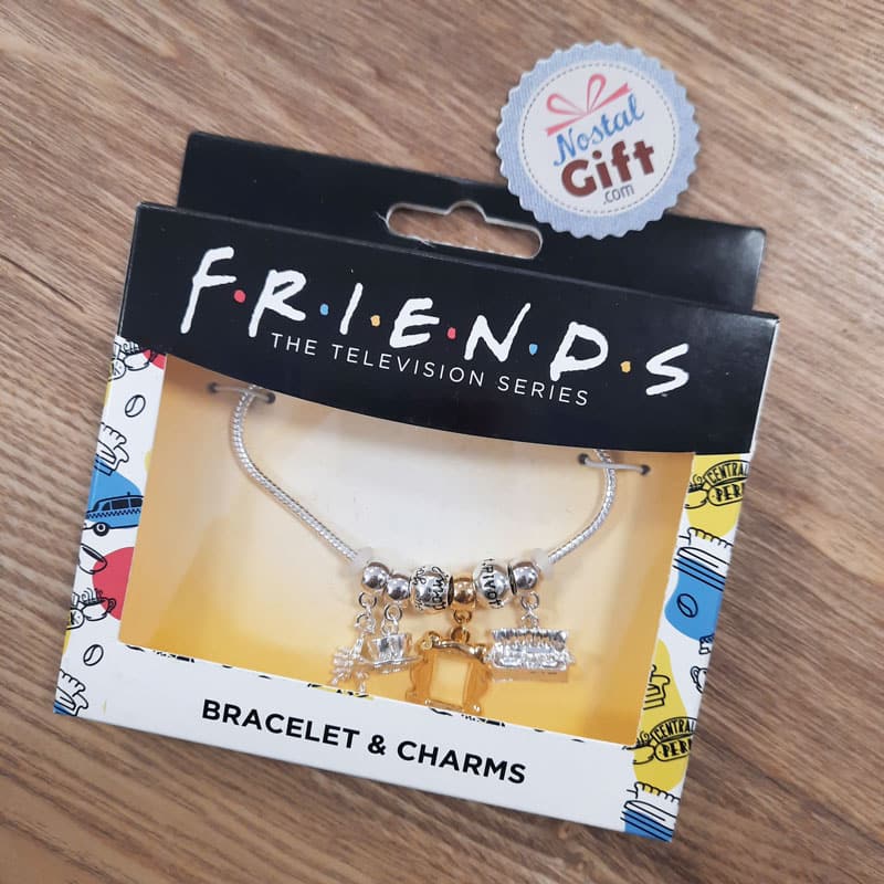Friends - bracelet et charms en argent plaqué - fille