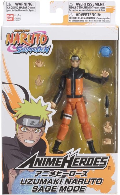 Naruto Shippuden Figurine - Naruto Uzumaki mode ermite 17 cm