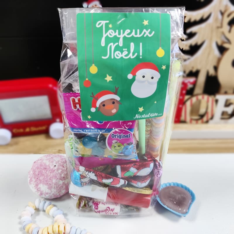 Papillotes - Bonbons de Noël Stock Photo