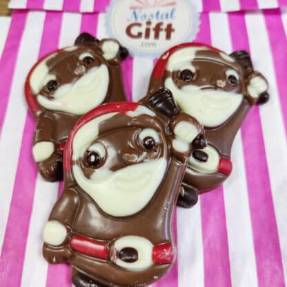 Bonhomme de neige en chocolat blanc x3