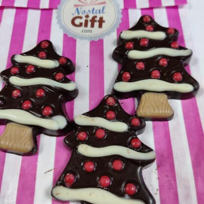 Bonhomme de neige en chocolat blanc x3