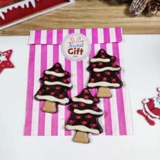 Bonhomme de neige en chocolat blanc x3