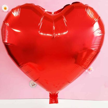 Ballon en aluminium 45 cm - Coeur