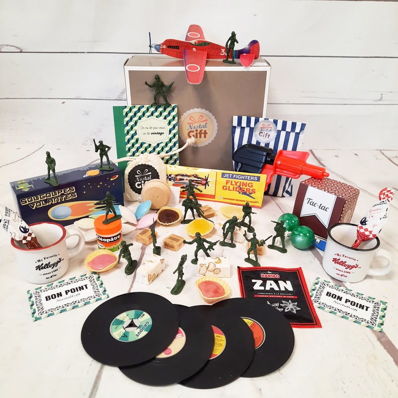 Coffret Cadeau « Génération 60 Dans La Cour D'école » Homme