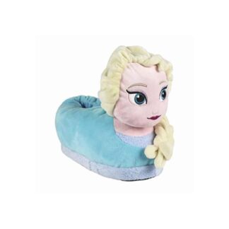 Chaussons 3D La Reine des neiges - Elsa - Pour enfant - Taille 25/26 à 31/32