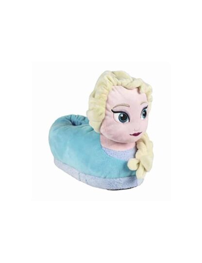 Chaussons 3D La Reine des neiges - Elsa - Pour enfant - Taille 25/26 à 31/32