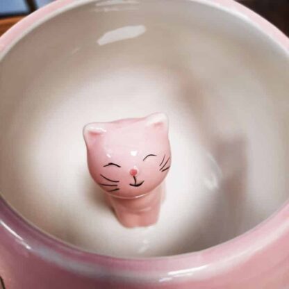 Mug 3D Chat rose - La vraie star c'est le chat
