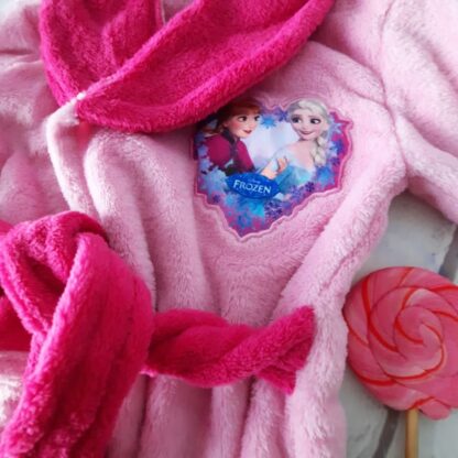 Disney - Peignoir rose fushia pour enfant - La Reine des neiges