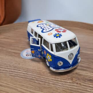 Miniature Volkswagen Bus T1 de 1962 - Peace and Love (12,5 cm)
