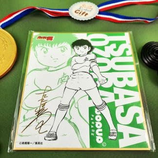Olive & Tom - Carte collector - Signature Captain Tsubasa