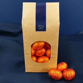 Sachet d'oeufs au chocolat à l'orange (orange) -180g - Thérèse & Bernard