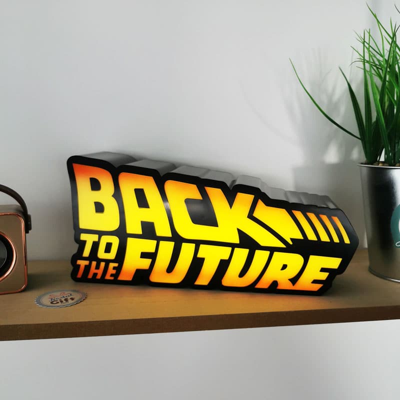 Lampe 3d - retour vers le futur
