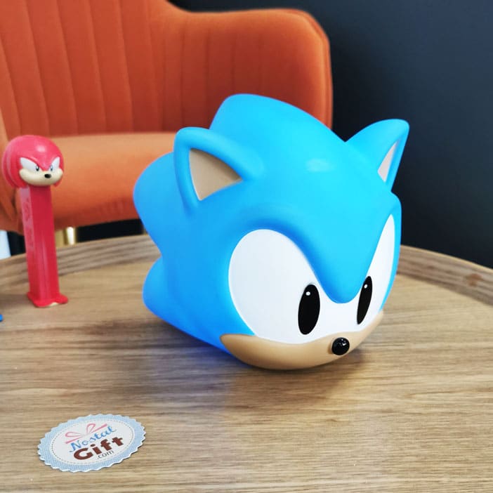 Grande Peluche Sonic Hérisson super Sonic 90 cm doudou pour enfant